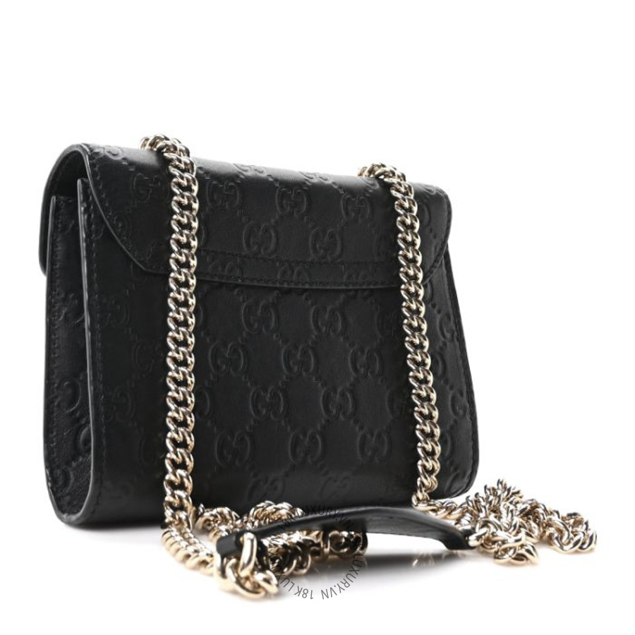Túi Đeo Chéo Gucci Guccissima Mini Emily Shoulder Bag Black GDCB601