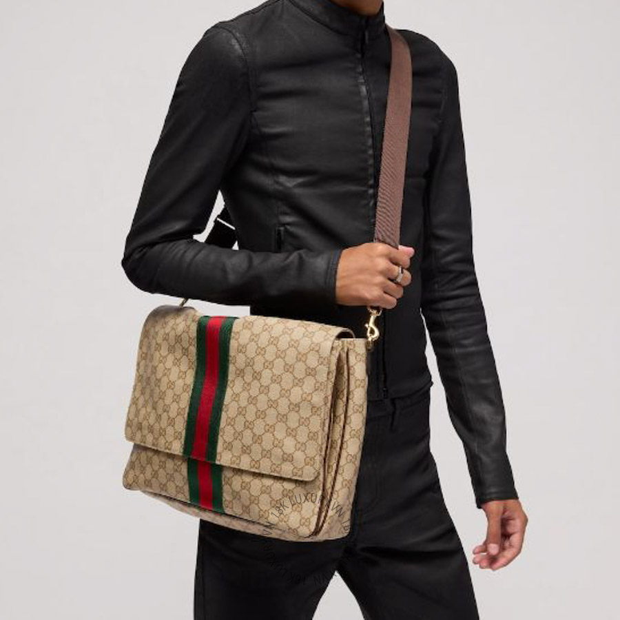 Túi Đeo Chéo Gucci Medium crossbody bag with Web A006JE FAGIJ 8569 GFD462