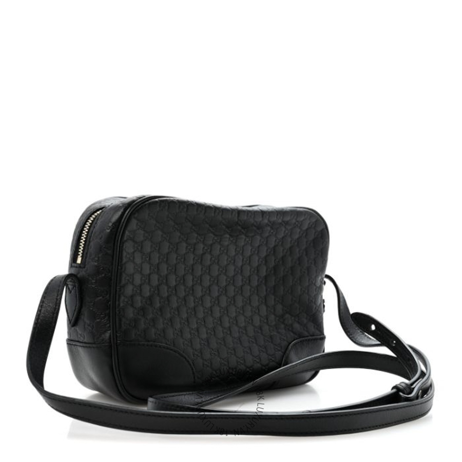 Túi Đeo Chéo Gucci Microguccissima Mini Bree Messenger Bag Black GDCB142