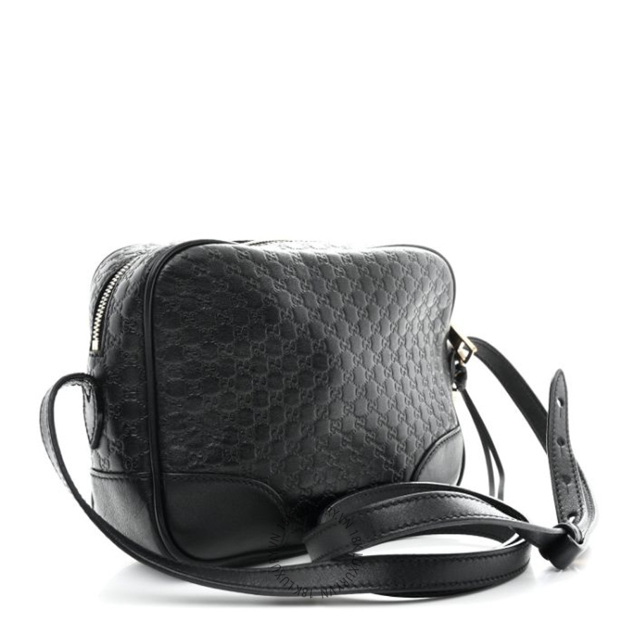 Túi Đeo Chéo Gucci Microguccissima Mini Bree Messenger Bag Black GDCB429