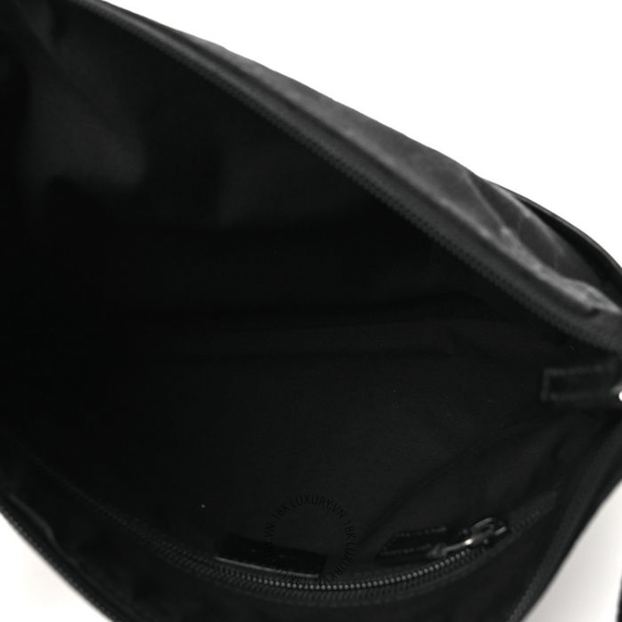 Túi Đeo Chéo Gucci Monogram Calfskin Perforated Medium Flat Messenger Bag Black GDCB351 21 Túi Đeo Chéo Gucci Monogram Calfskin Perforated Medium Flat Messenger Bag Black GDCB351