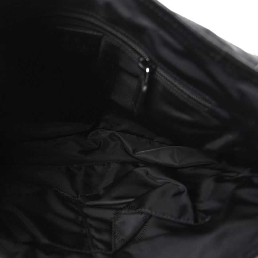 Túi Đeo Chéo Gucci Nylon Monogram Double Buckle Flap Messenger Bag Black GDCB350 17 Túi Đeo Chéo Gucci Nylon Monogram Double Buckle Flap Messenger Bag Black GDCB350