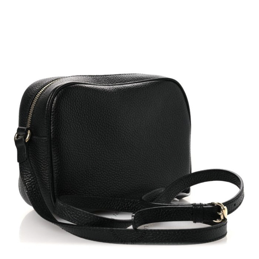 Túi Đeo Chéo Gucci Pebbled Calfskin Small Soho Disco Bag Black GDCB410