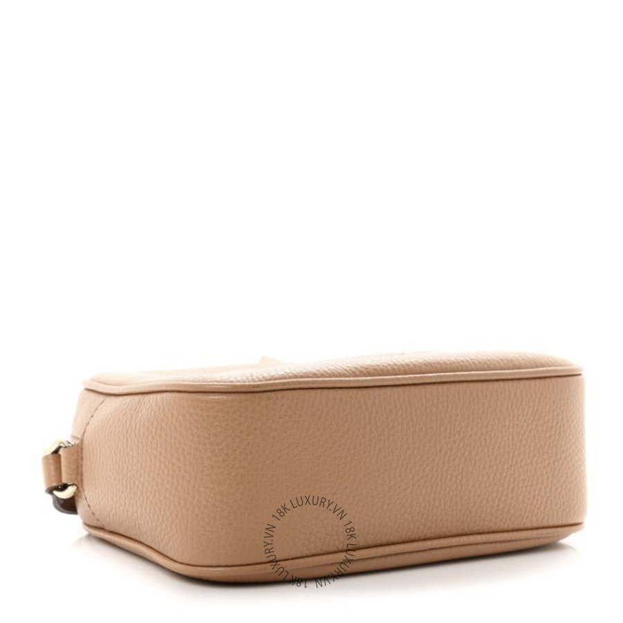 Túi Đeo Chéo Gucci Pebbled Calfskin Small Soho Disco Bag Camelia GDCB444 16 Túi Đeo Chéo Gucci Pebbled Calfskin Small Soho Disco Bag Camelia GDCB444