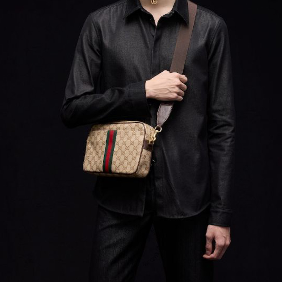 Túi Đeo Chéo Gucci Small crossbody bag with Web A006ZN FAGIJ 8569 GFD437