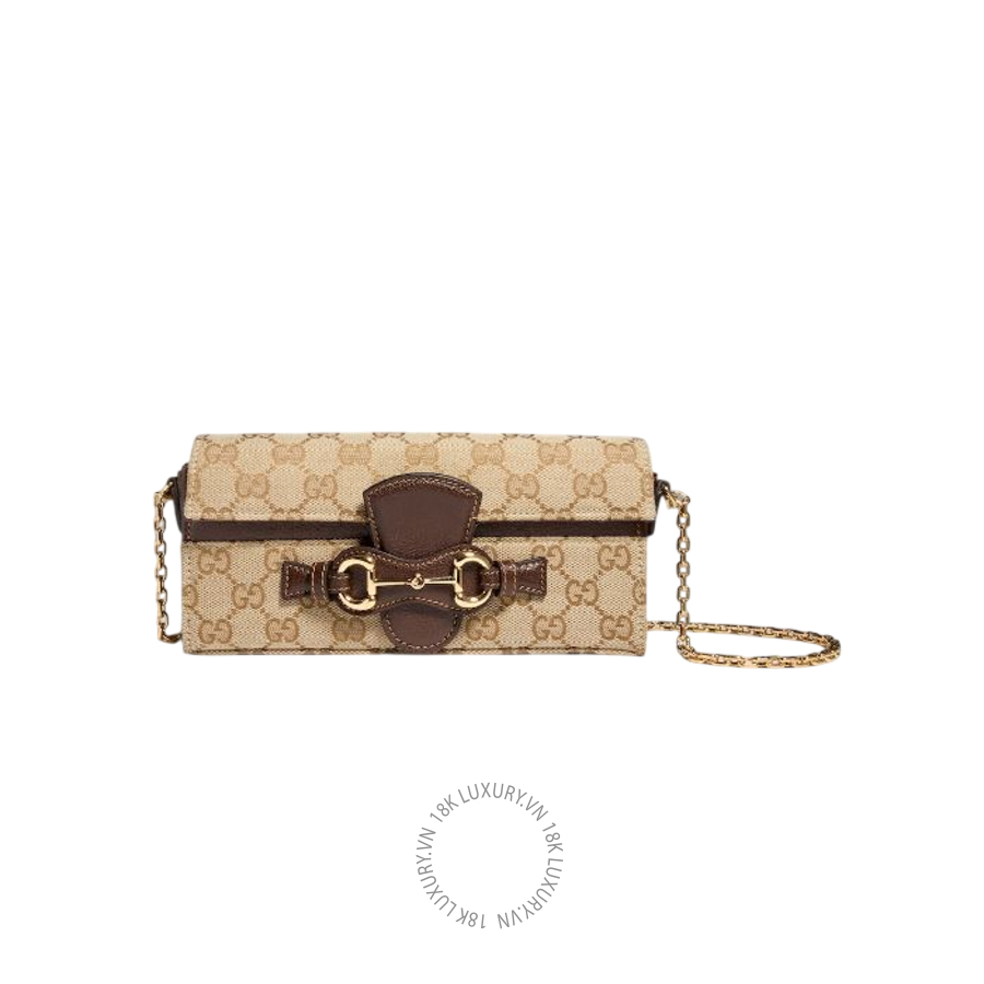 Túi Đeo Chéo Gucci Wallet on chain with Horsebit A006YU FAGH8 9651 GFD125