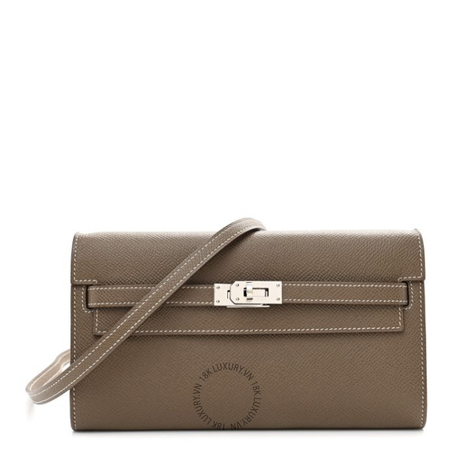 Túi Đeo Chéo Hermes Epsom Kelly Wallet To Go Etoupe TMH301