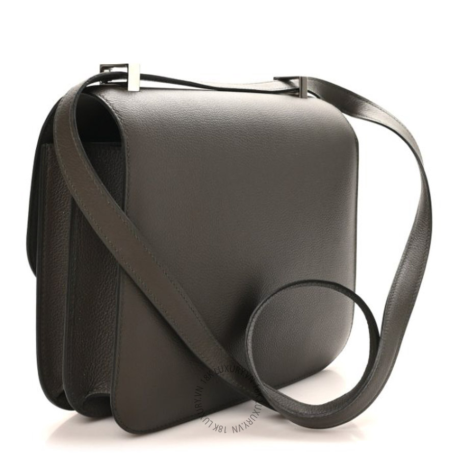 Túi đeo chéo Hermes Evercolor Constance 24 Vert De Gris FPTH182