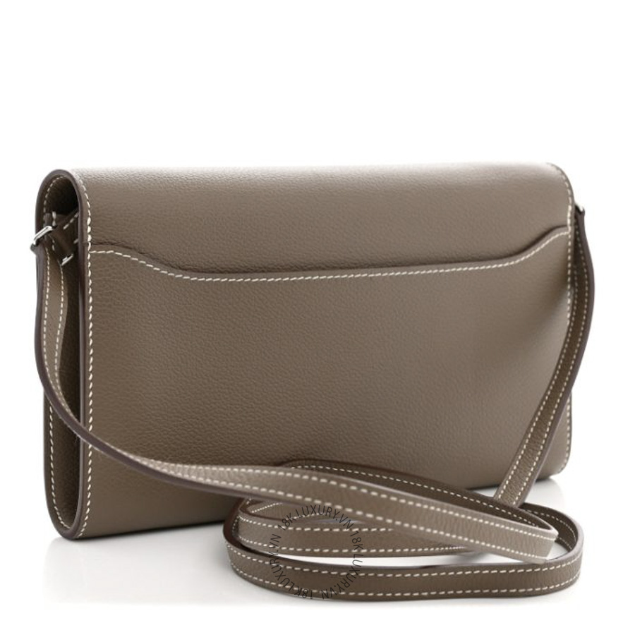 Túi Đeo Chéo Hermes Evercolor Constance Wallet To Go Etoupe TMH289