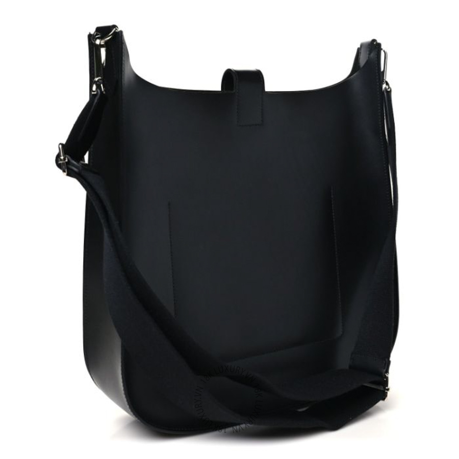 Túi đeo chéo Hermes Vache Hunter Evelyne Sellier 33 Black HMT209