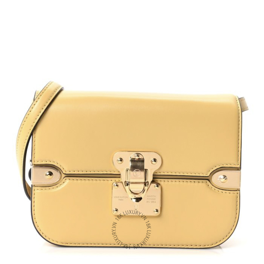 Túi Đeo Chéo Louis Vuitton Calfskin Orsay MM Jaune NSBD856