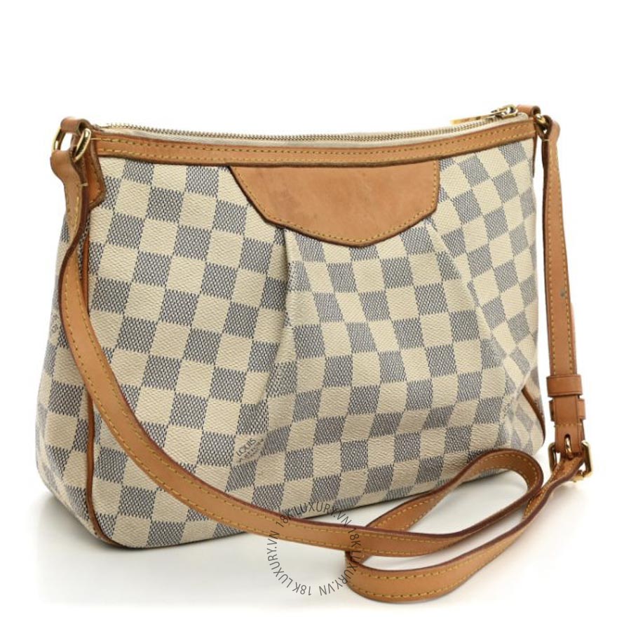 Túi Đeo Chéo Louis Vuitton Damier Azur Siracusa PM MNGR149