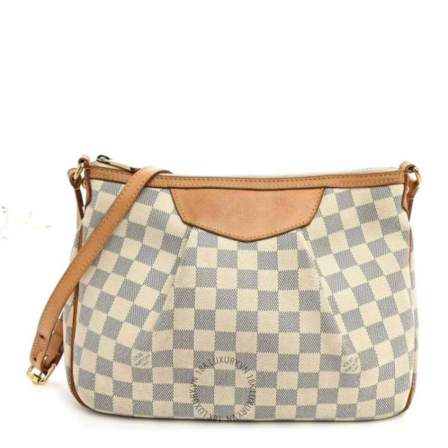 Túi Đeo Chéo Louis Vuitton Damier Azur Siracusa PM MNGR149