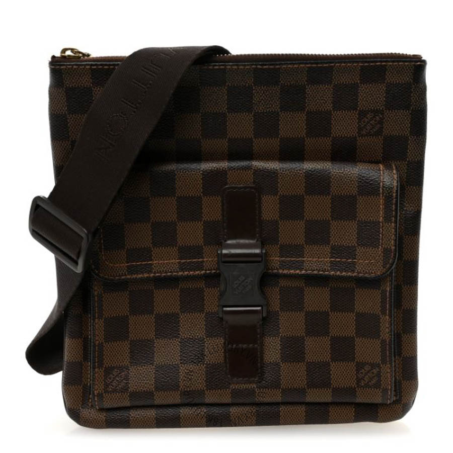 Túi đeo chéo Louis Vuitton Damier Ebene Pochette Melville FPTL023