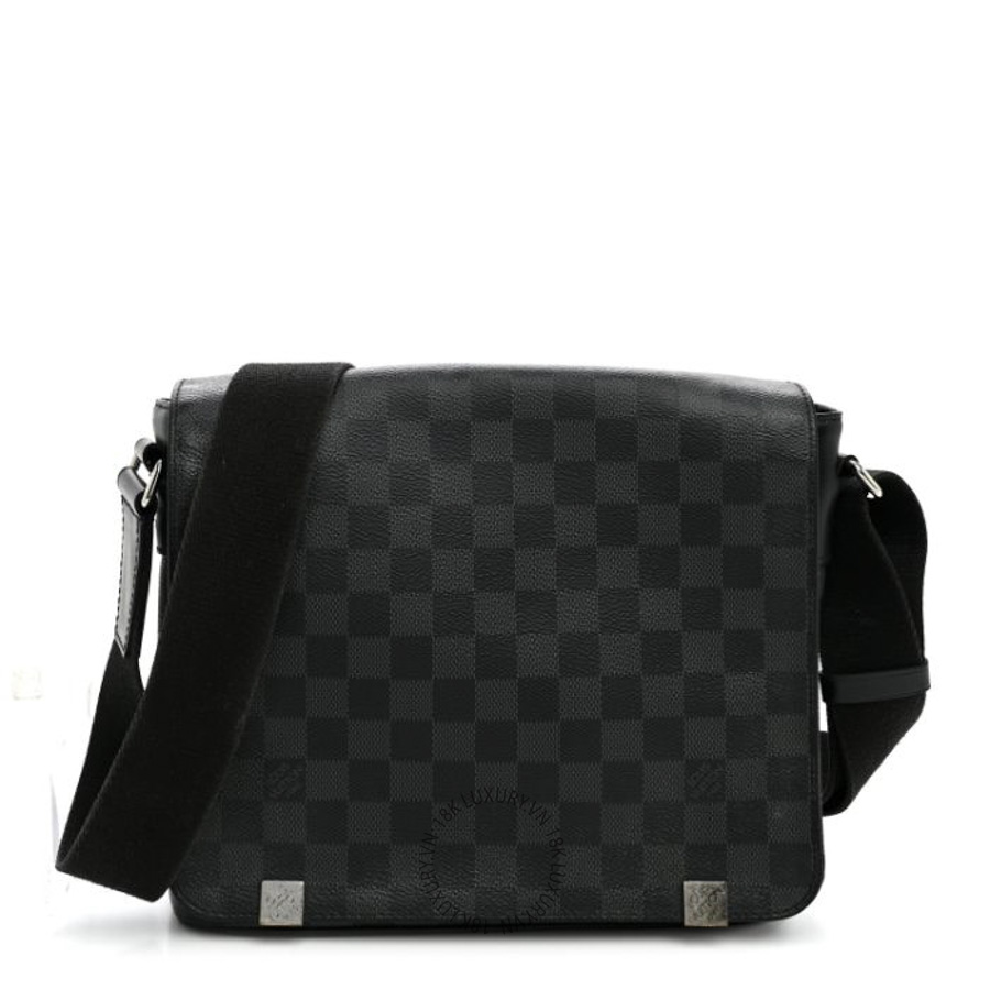 Túi Đeo Chéo Louis Vuitton Damier Graphite District PM MNGR542