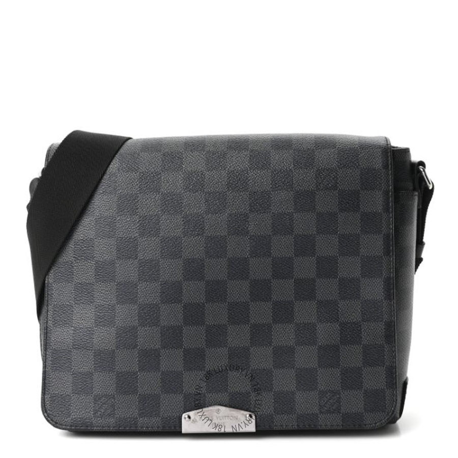 Túi Đeo Chéo Louis Vuitton Damier Graphite District PM MNGR718
