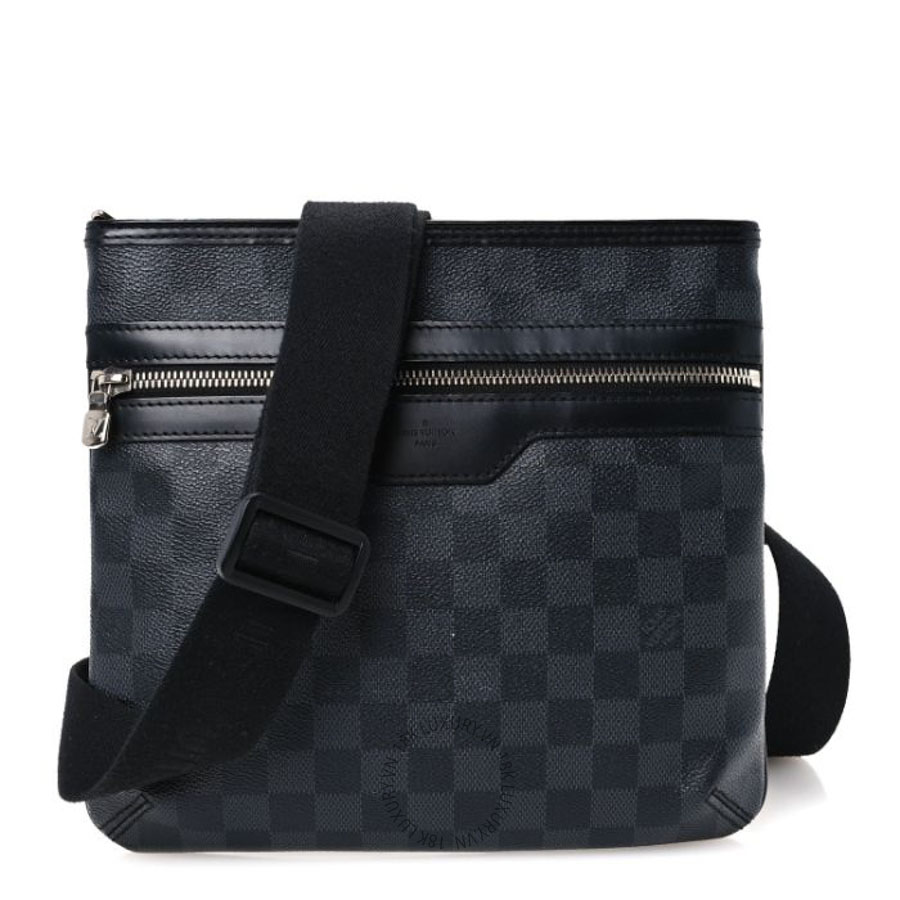 Túi đeo chéo Louis Vuitton Damier Graphite Thomas QWE826