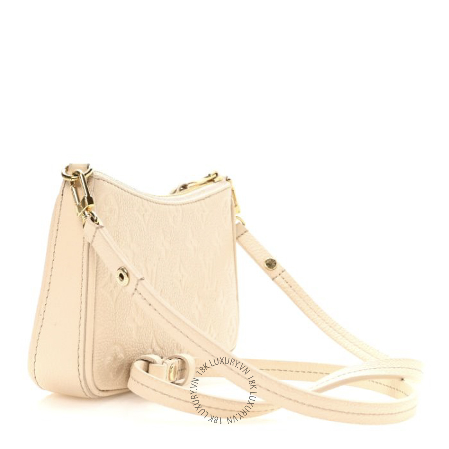 Túi Đeo Chéo Louis Vuitton Empreinte Easy Pouch On Strap Cream NSBD795