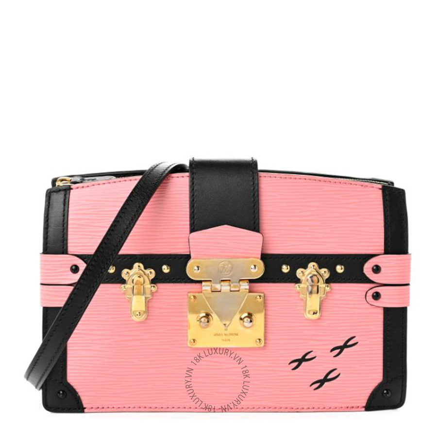 Túi đeo chéo Louis Vuitton Epi Trunk Pink FPNG224