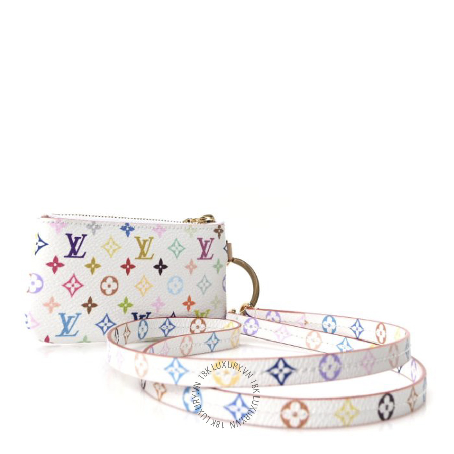 Túi Đeo Chéo Louis Vuitton LV X TM Monogram Multicolor Phone Holder White MNGR865