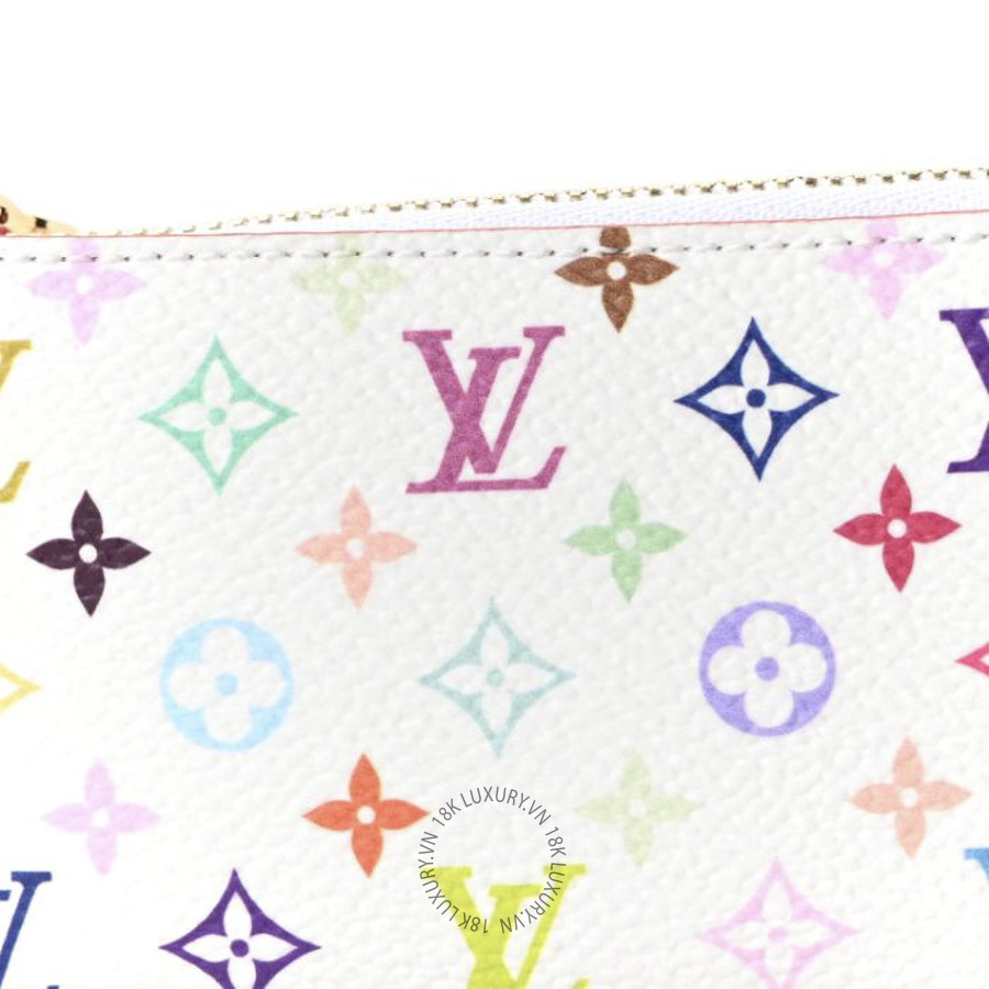 Túi Đeo Chéo Louis Vuitton LV X TM Monogram Multicolor Phone Holder White MNGR865 20 Túi Đeo Chéo Louis Vuitton LV X TM Monogram Multicolor Phone Holder White MNGR865