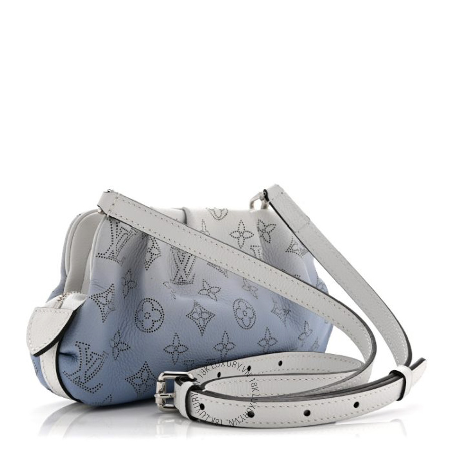 Túi Đeo Chéo Louis Vuitton Mahina Degrade Scala Mini Pouch Bleu NSBD834