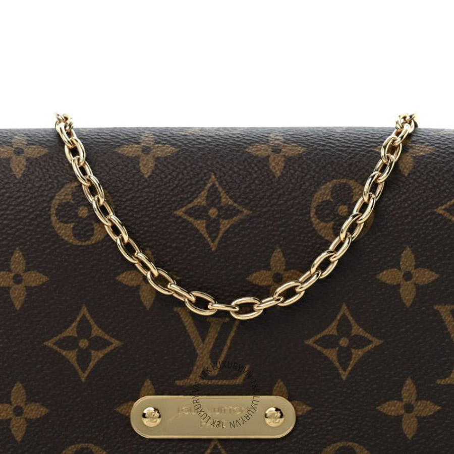 Túi Đeo Chéo Louis Vuitton Monogram Lily Wallet On Chain MNGR460 22 Túi Đeo Chéo Louis Vuitton Monogram Lily Wallet On Chain MNGR460