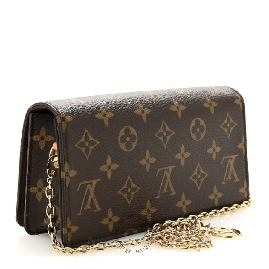 Túi Đeo Chéo Louis Vuitton Monogram Lily Wallet On Chain NSBD682
