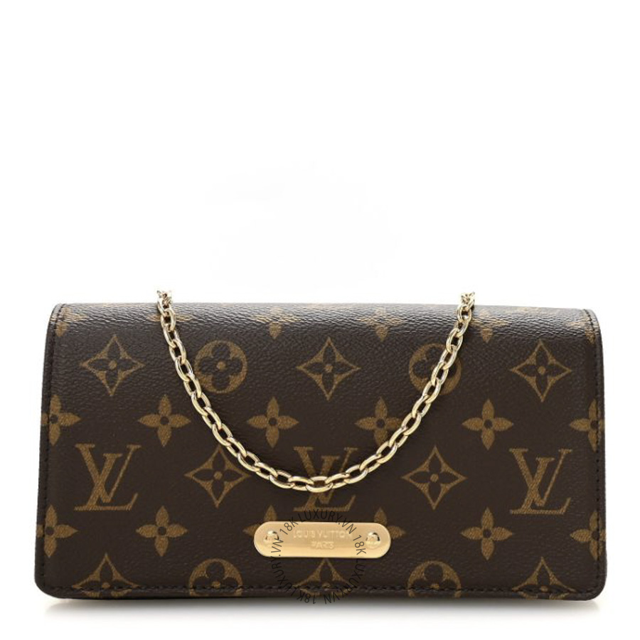 Túi Đeo Chéo Louis Vuitton Monogram Lily Wallet On Chain NSBD682