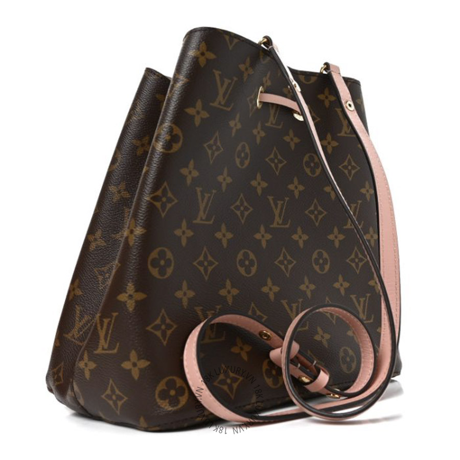 Túi Đeo Chéo Louis Vuitton Monogram Neonoe MM Rose Poudre MNGR830