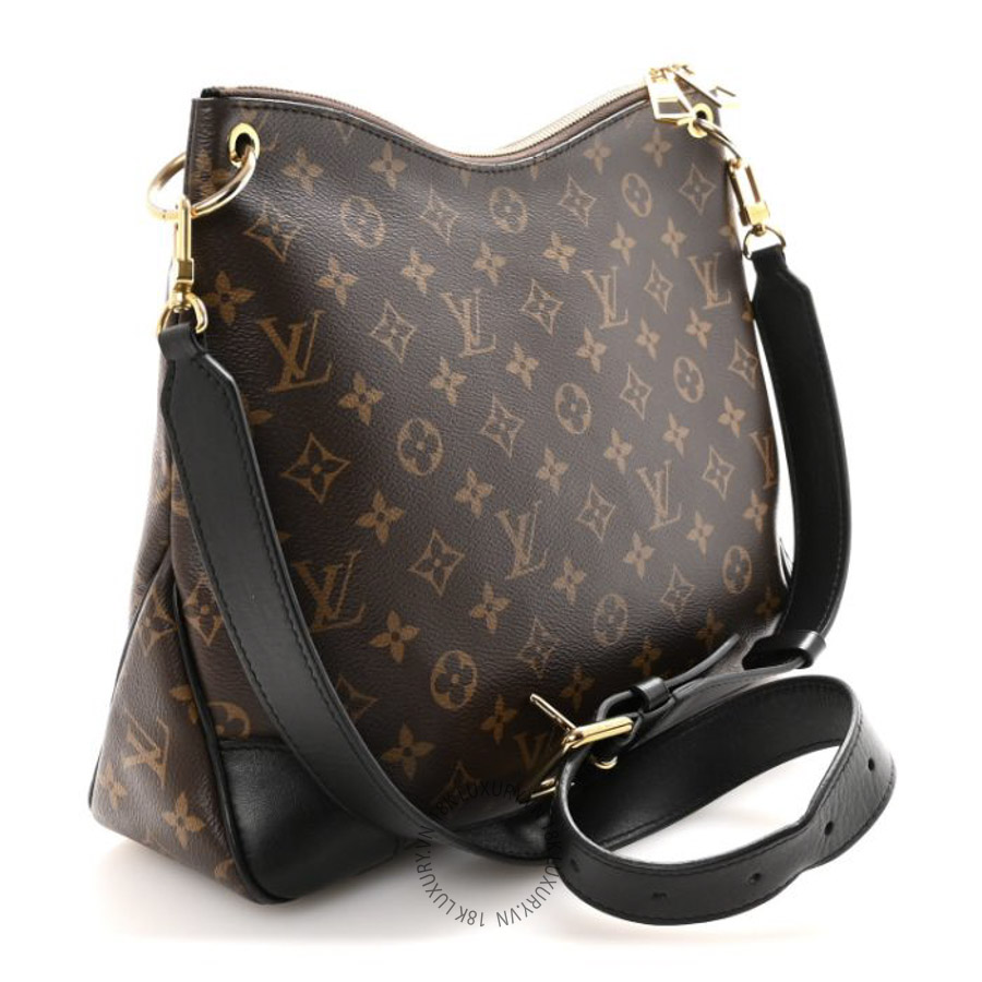 Túi Đeo Chéo Louis Vuitton Monogram Odeon MM Black MNGR421
