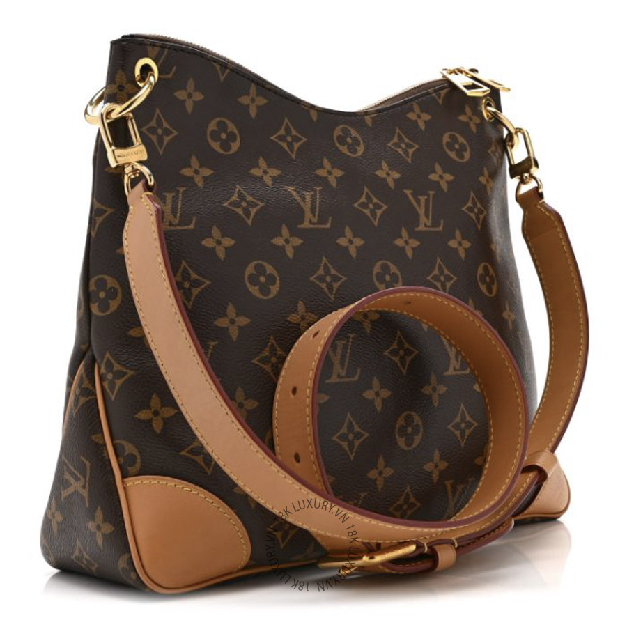 Túi Đeo Chéo Louis Vuitton Monogram Odeon MM Natural NSBD826