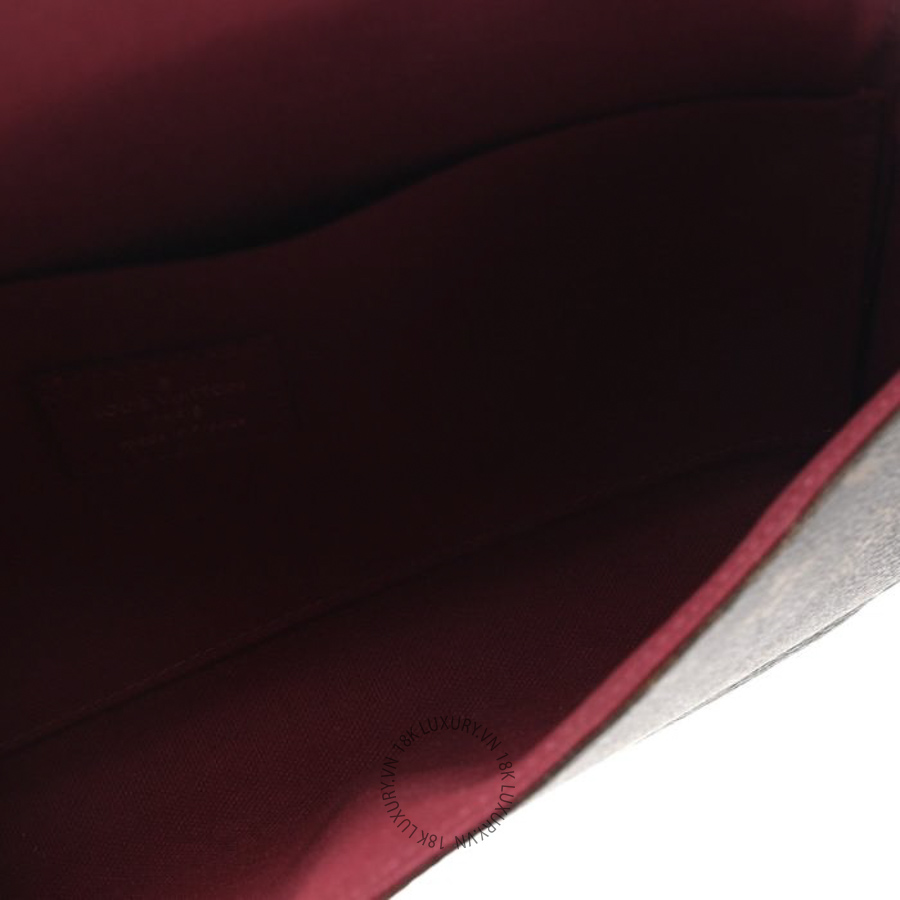 Túi Đeo Chéo Louis Vuitton Monogram Pochette Felicie Chain Wallet Fuchsia NSBD251 22 Túi Đeo Chéo Louis Vuitton Monogram Pochette Felicie Chain Wallet Fuchsia NSBD251