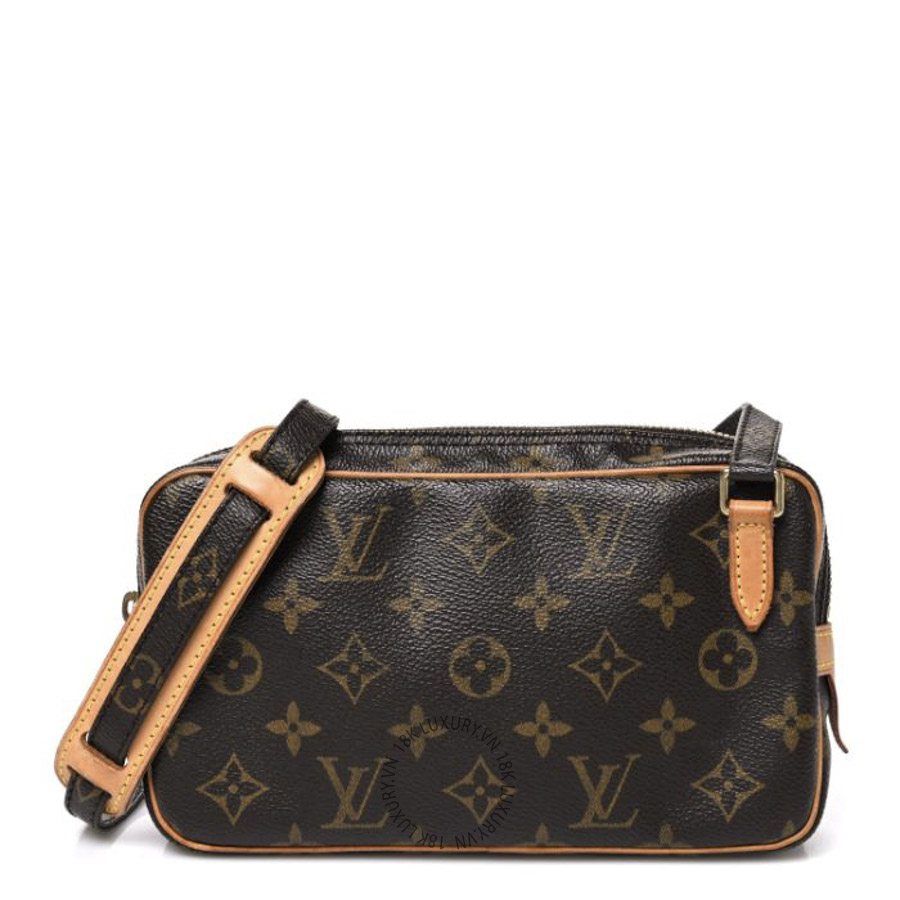 Túi Đeo Chéo Louis Vuitton Monogram Pochette Marly Bandouliere NSBD330