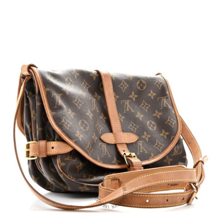 Túi Đeo Chéo Louis Vuitton Monogram Saumur 30 NSBD816