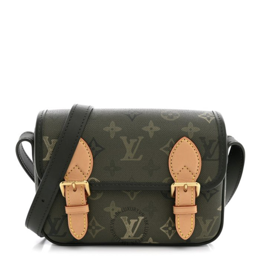 Túi Đeo Chéo Louis Vuitton Monogram Surplus Satchel Wallet Khaki MNGR147