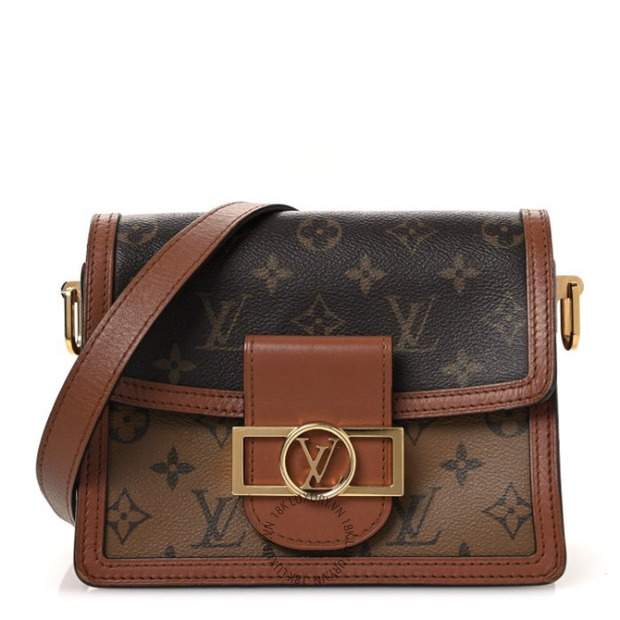 Túi Đeo Chéo Louis Vuitton Reverse Monogram Dauphine Mini NSBD132