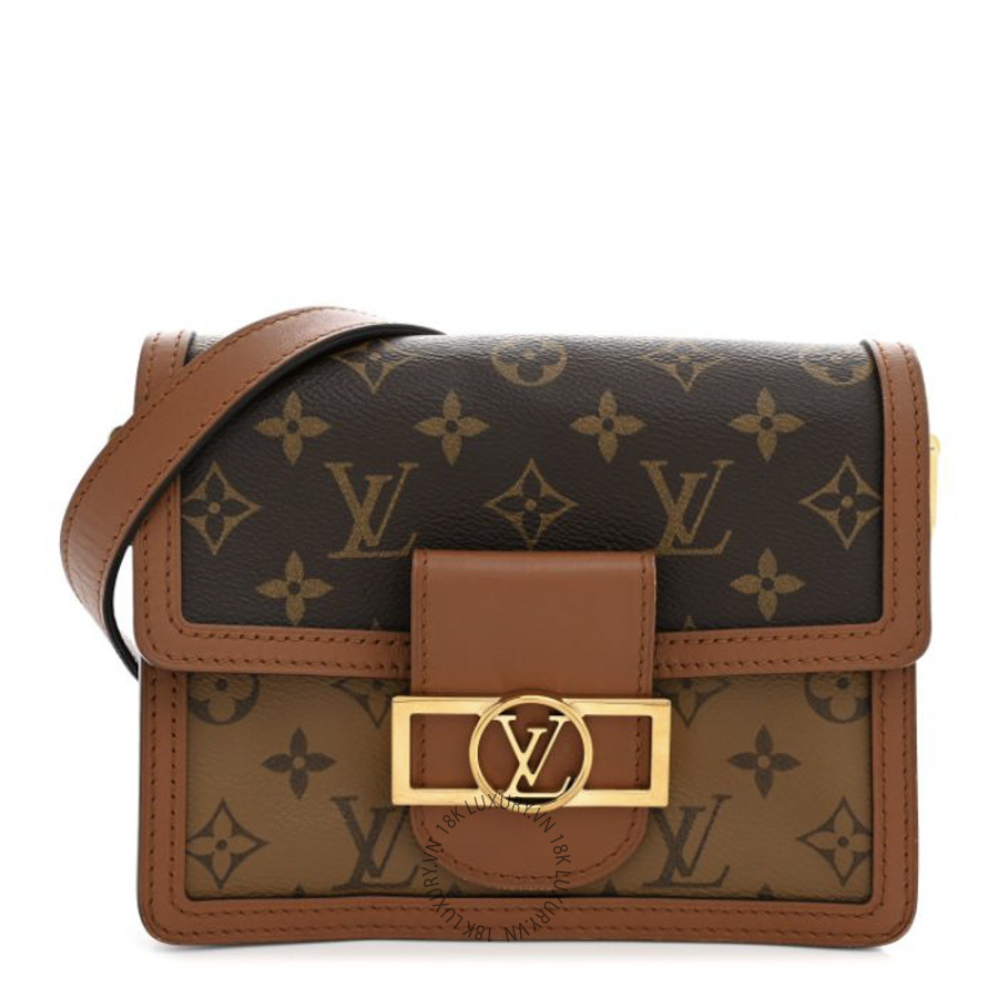 Túi Đeo Chéo Louis Vuitton Reverse Monogram Dauphine Mini NSBD699