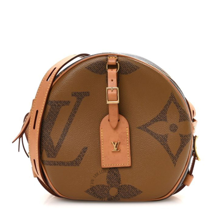 Túi đeo chéo LV Reverse Monogram Giant Boite Chapeau Souple FPNG833