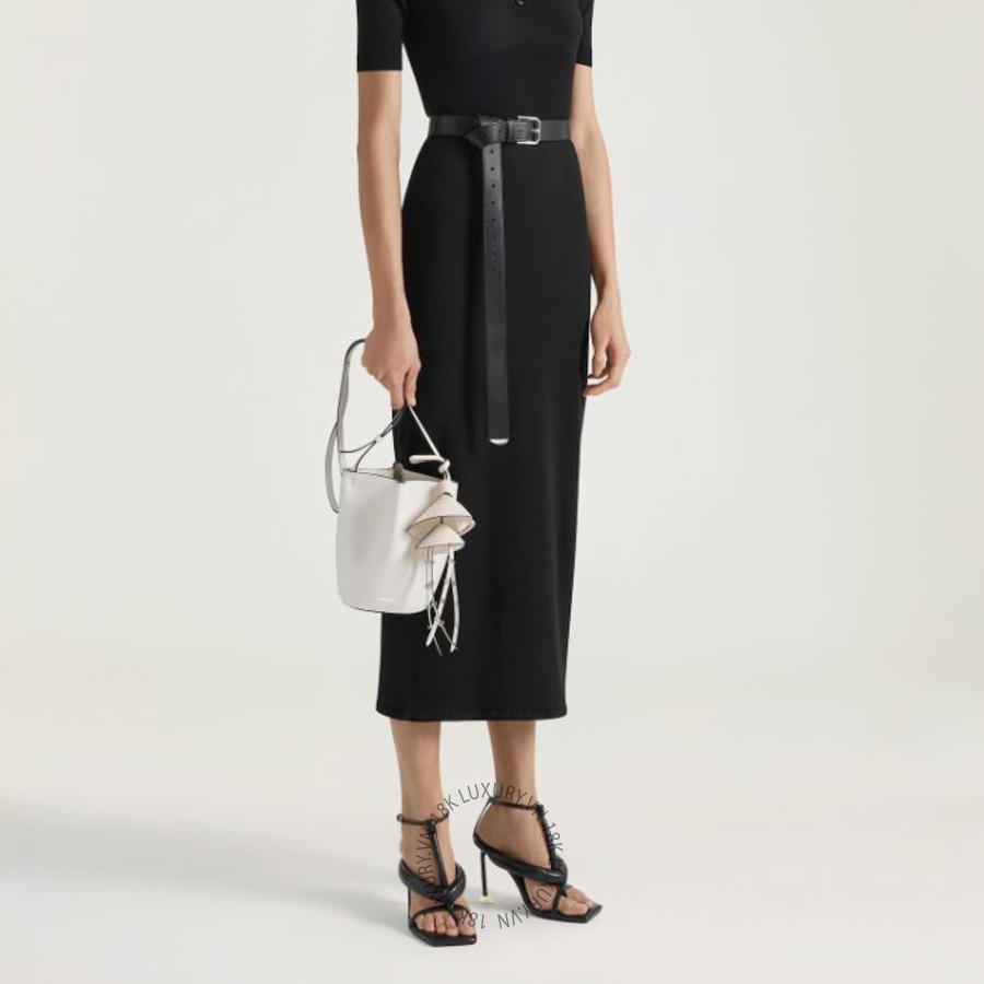 Túi Đeo Chéo Mini Givenchy Nano Snap bucket bag in grained leather BB60QTB2FK-156 GHJ043