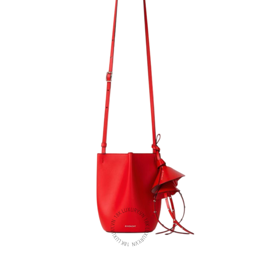 Túi Đeo Chéo Mini Givenchy Nano Snap bucket bag in grained leather BB60QTB2FK-699 GHJ045