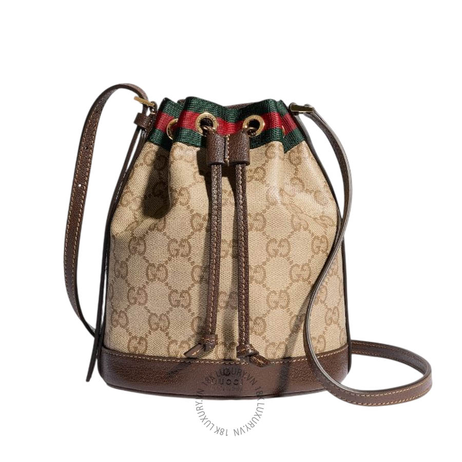 Túi Đeo Chéo Mini Gucci bucket bag with Web 876060 FAF8R 8547 GFD053