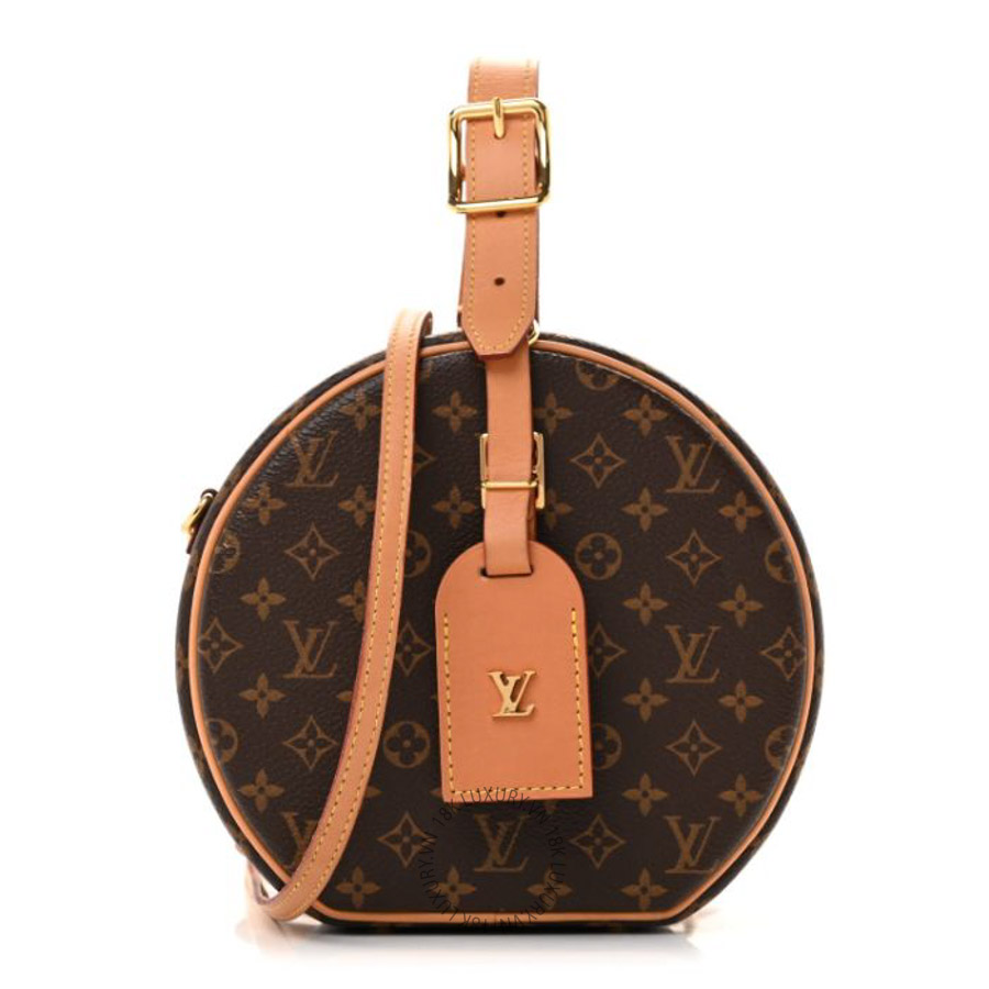 Túi Đeo Chéo Mini Louis Vuitton Monogram Petite Boite Chapeau QWE1676