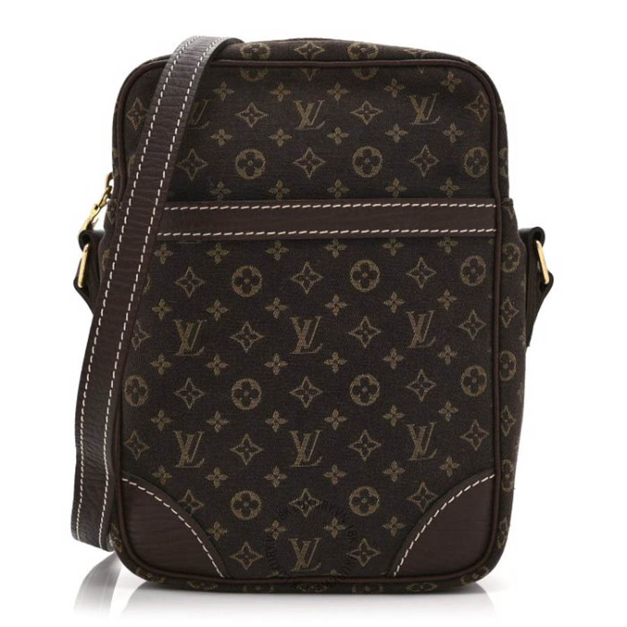 Túi đeo chéo mini LV Monogram Mini Lin Danube Ebene QWE909