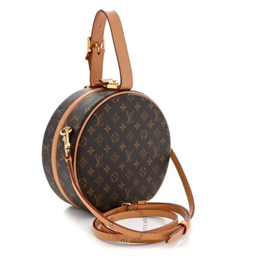 Túi Đeo Chéo Mini LV Monogram Petite Boite Chapeau QWE1799