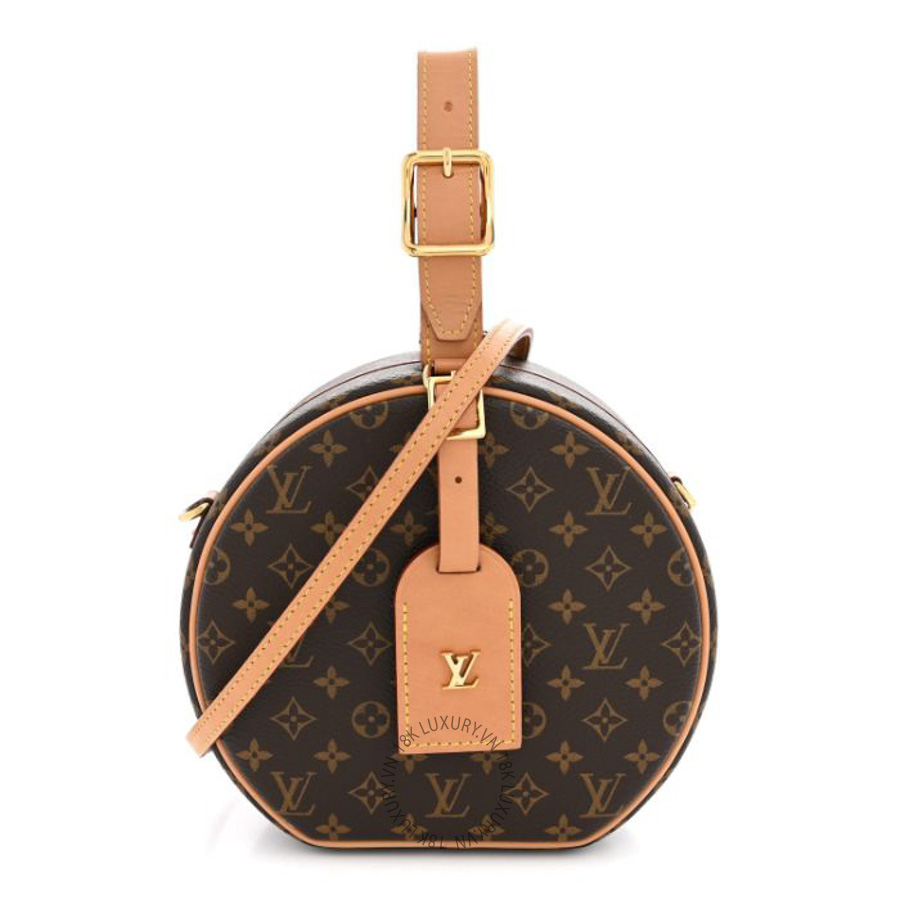 Túi Đeo Chéo Mini LV Monogram Petite Boite Chapeau QWE1799