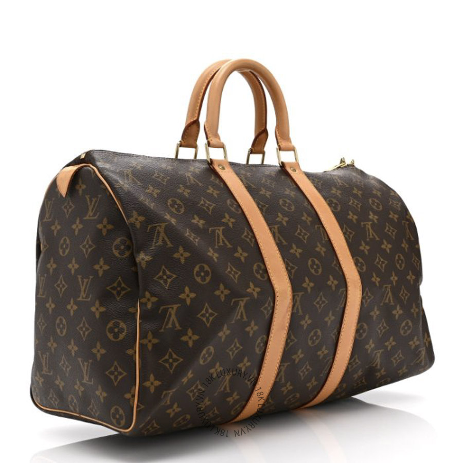 Túi Du Lịch Louis Vuitton Monogram Keepall 45 NSBD398