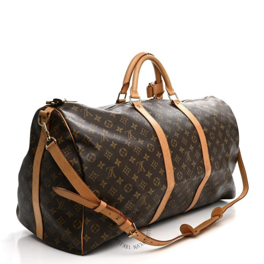 Túi Du Lịch Louis Vuitton Monogram Keepall Bandouliere 60 NSBD721