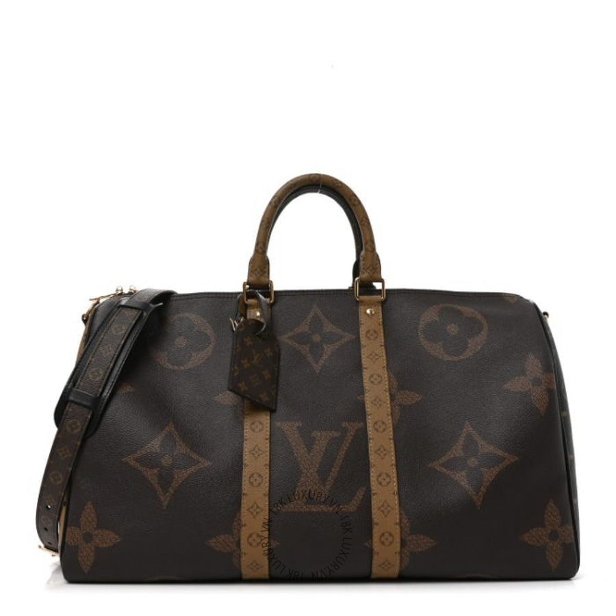 Túi Du Lịch Louis Vuitton Reverse Monogram Giant Keepall Bandouliere 45 NSBD471
