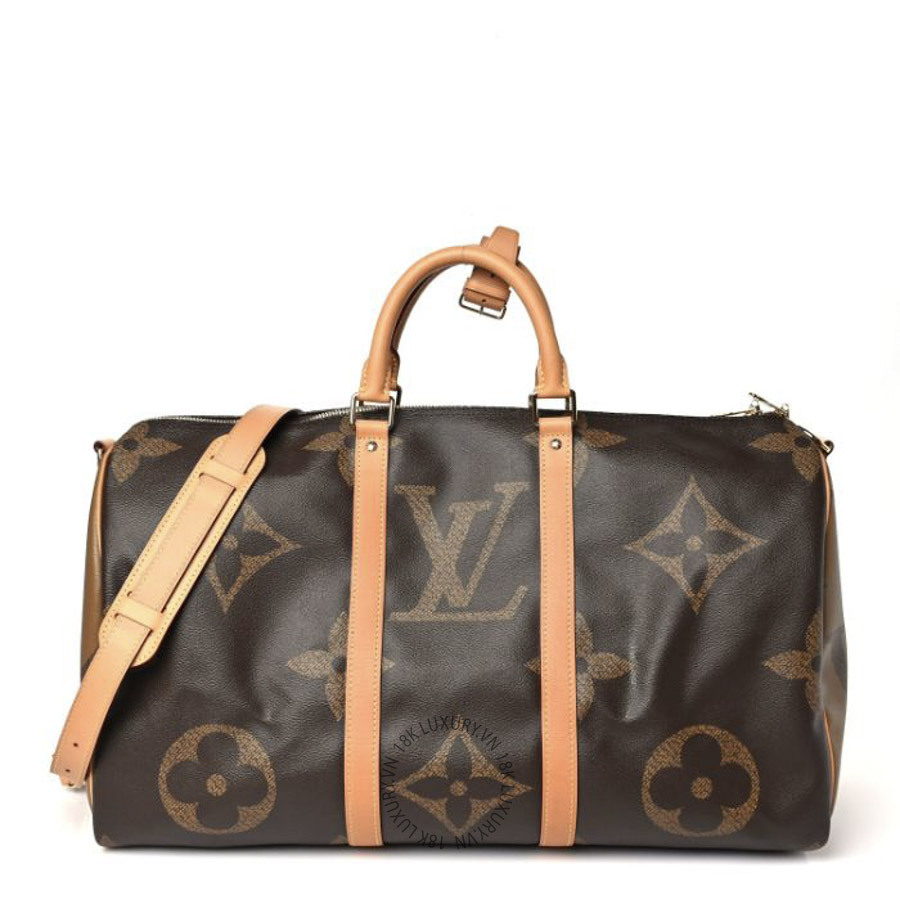 Túi Du Lịch Louis Vuitton Reverse Monogram Giant Keepall Bandouliere 45 NSBD813